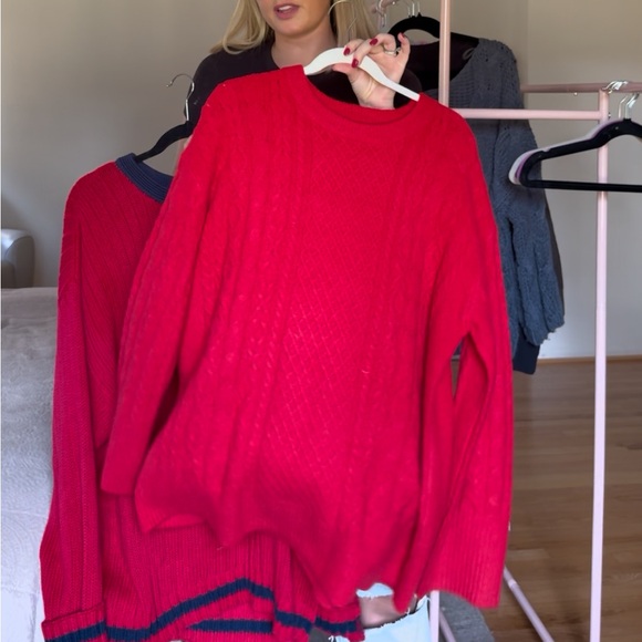 a new day Sweaters - The prettiest red sweater. Softest material (not itchy at all). Size L